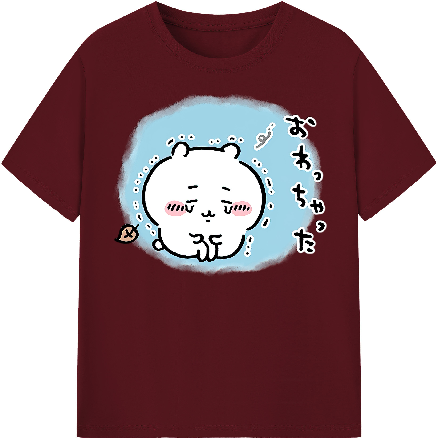 （画像用） ちいかわ ちいかわ Chii-kawa chiikawa 綿100％半袖Tシャツ（フロントプリント）